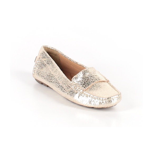 Clarks Size 5 Metallic Flats - Picture 1 of 2